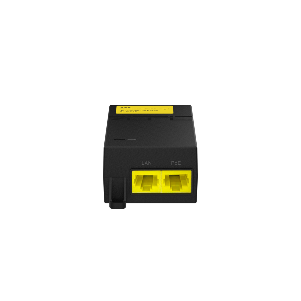 RUIJIE Inyector PoE 802.3AT RG-POE-AT30, inyector de 30 Watts con conexiones ethernet gigabit
